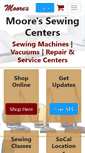 Mobile Screenshot of moores-sew.com